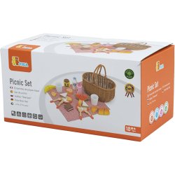VIGA Picnics&aelig;t, H: 23 cm, L: 25 cm, B: 14,5 cm, 30 dele/ 1 pk.