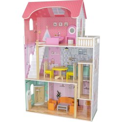 VIGA Dukkehus, str. 73x113x30 cm, 14 dele/ 1 stk.