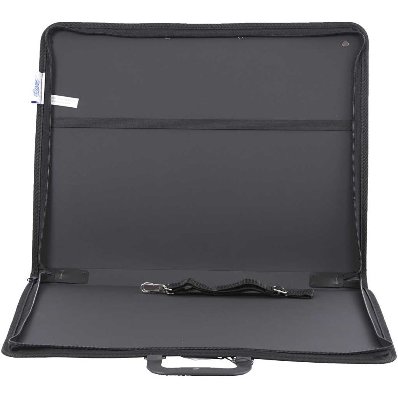 Portfolio Mappe, A3, ark 297x420 mm, str. 48x37 cm, sort, 1 stk.
