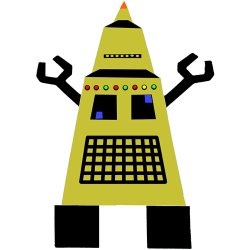 Robotter, H: 22,5-24 cm, B: 15-16 cm, 230 g, hvid, 16 stk./ 1 pk.