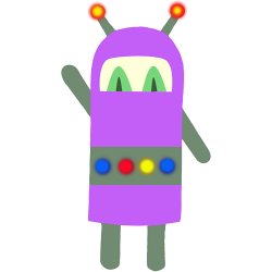 Robotter, H: 22,5-24 cm, B: 15-16 cm, 230 g, hvid, 16 stk./ 1 pk.