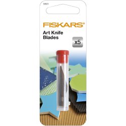 Fiskars Knivblade, 5 stk./ 1 pk.