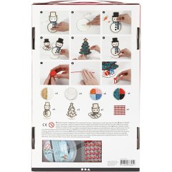 Snemand og juletr&aelig;, 1 s&aelig;t