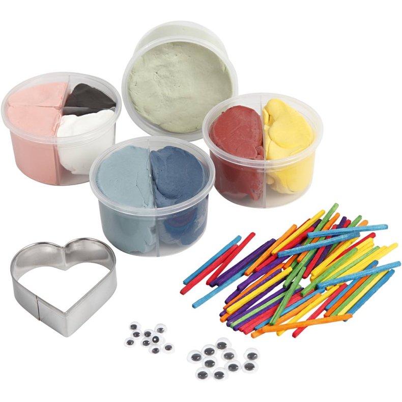 S&oslash;de fingerdukker, 1 s&aelig;t