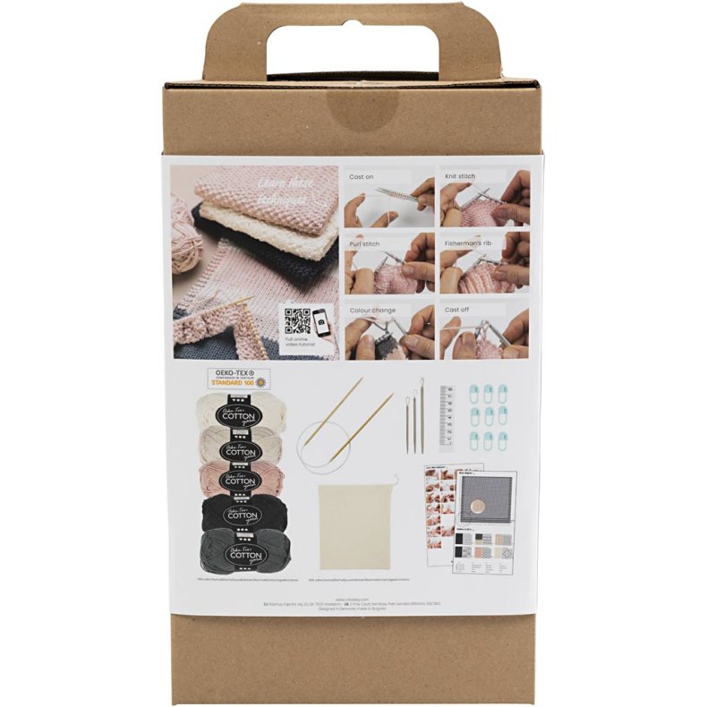 Start DIY Kit Strikke, 1 pk.