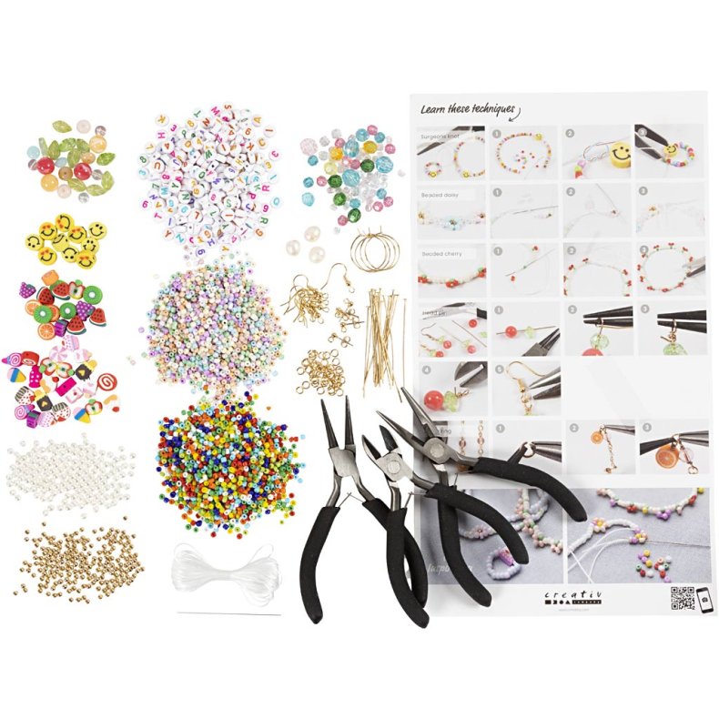 Start DIY Kit Smykker Friske Farver, 1 pk.