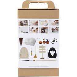 DIY Kit Halloween D&oslash;r, 1 pk.