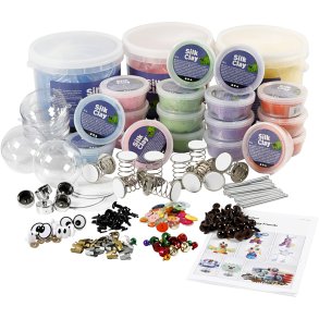 Funny Friends, klassesæt, ass. farver, 1 sæt