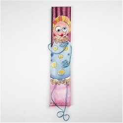 Lange l&aelig;rreder med akvarel, hvid, 20 stk., 1 s&aelig;t