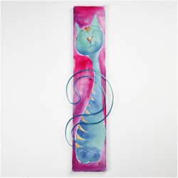 Lange l&aelig;rreder med akvarel, hvid, 20 stk., 1 s&aelig;t