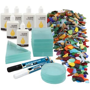 Gruppe DIY Kit Mosaikoph&aelig;ng, 40 stk., 1 s&aelig;t