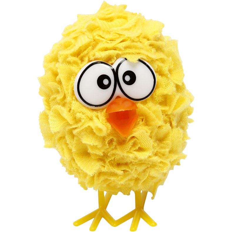 Materiales&aelig;t til kyllinger, H: 6 cm, 16 stk., 1 s&aelig;t