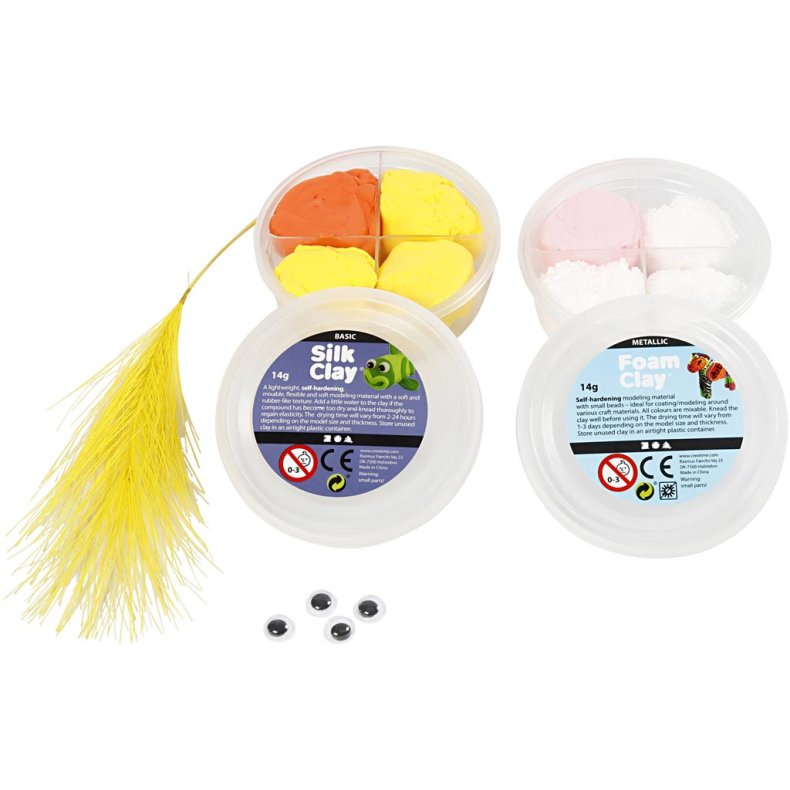 Mini DIY Kit, Fingerdukker, 1 pk.