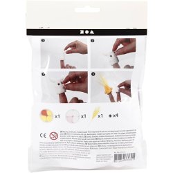 Mini DIY Kit, Fingerdukker, 1 pk.