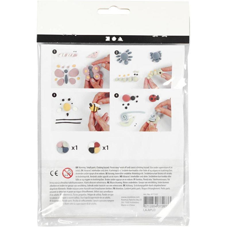 Mini DIY Kit, insekter, 1 pk.