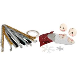 Mini DIY Kit, soldat og engel, 1 s&aelig;t