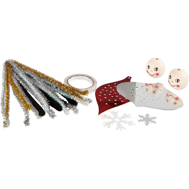 Mini DIY Kit, soldat og engel, 1 s&aelig;t