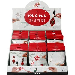 Borddisplay med Mini DIY Kit, H: 539 mm, B: 460 mm, 42 enh./ 1 pk.