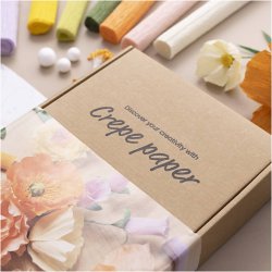 Start DIY Kit Crepepapir, ass. farver, 1 pk.