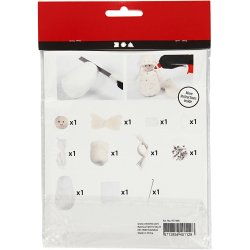 Mini DIY Kit, engel, H: 10 cm, 1 pk.