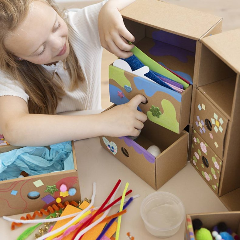 My Craft Station Dekoration, ass. farver, 1 pk.