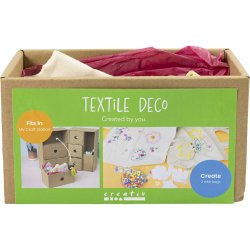 My Craft Station Tekstildekoration, ass. farver, 1 pk.