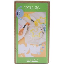 My Craft Station Tekstildekoration, ass. farver, 1 pk.