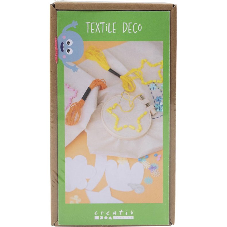 My Craft Station Tekstildekoration, ass. farver, 1 pk.