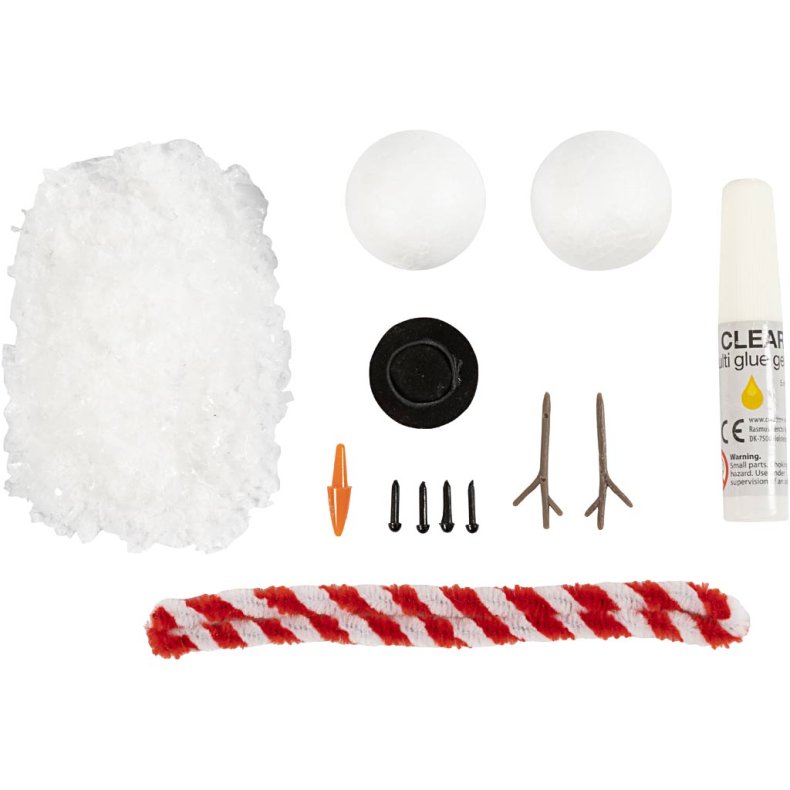 Mini DIY Kit Nissens D&oslash;r, Snemand, 1 pk.