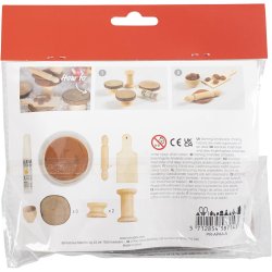 Mini DIY Kit Nissens D&oslash;r, Sm&aring;kagebagning, 1 pk.