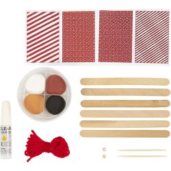Mini DIY Kit Nissens D&oslash;r, Julegaver, 1 pk.