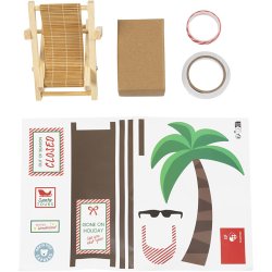 Mini DIY Kit Nissed&oslash;r, P&aring; ferie, 1 pk.