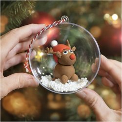 Mini DIY Kit Modellering, Rensdyr, 1 pk.