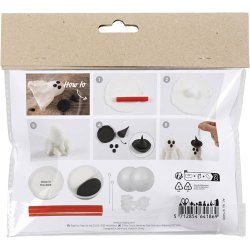 Mini DIY Kit Modellering, Sp&oslash;gelse, 1 pk.