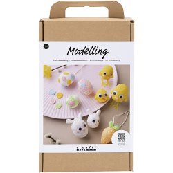 DIY Kit Modellering, P&aring;skefigurer, 1 pk.