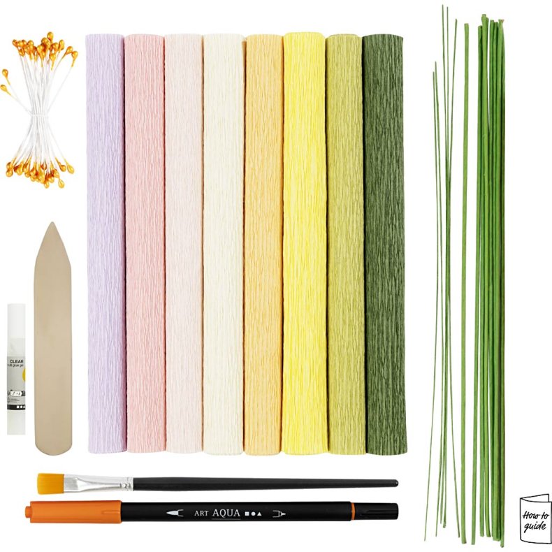 DIY Kit Crepepapir, 1 pk.