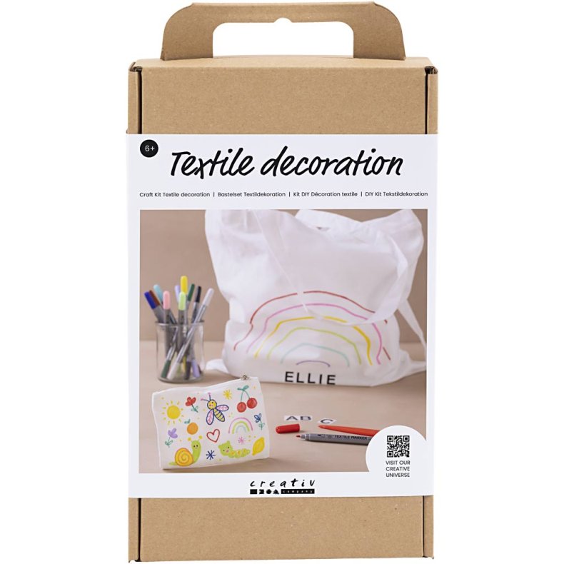 DIY Kit Tekstildekoration, 1 pk.