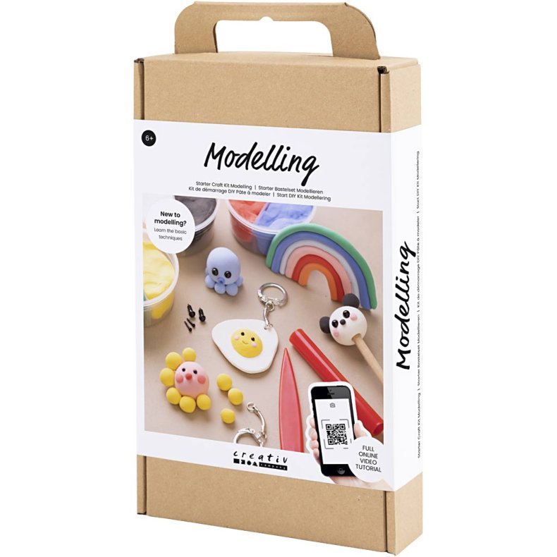 Start DIY Kit Modellering, Fantasifigurer, 1 pk.