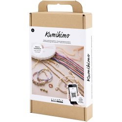 Start DIY Kit Kumihimo, Venskabsarmb&aring;nd, 1 pk.