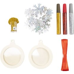 Mini DIY Kit Julepynt, Rammer, 1 pk.