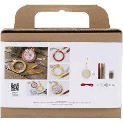 Mini DIY Kit Julepynt, Rammer, 1 pk.