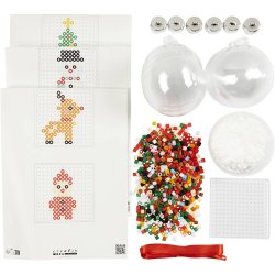 DIY Kit Julekugler, R&oslash;rperler, 1 pk.