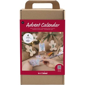 Adventskalender Tegne, Tegne, 1 pk.