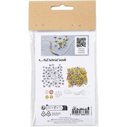 Mini DIY Kit Smykker, Halsk&aelig;der, 1 pk.