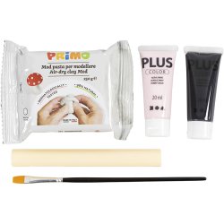 Mini DIY Kit Modellering, Sk&aring;l, 1 pk.