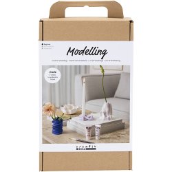 DIY Kit Modellering, Krukker og vaser, 1 pk.