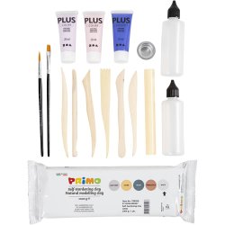 DIY Kit Modellering, Krukker og vaser, 1 pk.