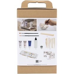 DIY Kit Modellering, Krukker og vaser, 1 pk.