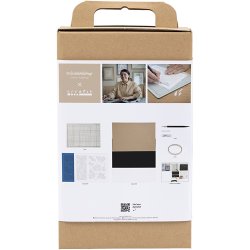 DIY Kit Papirkunst, Billeder til oph&aelig;ng, off white, 1 pk.