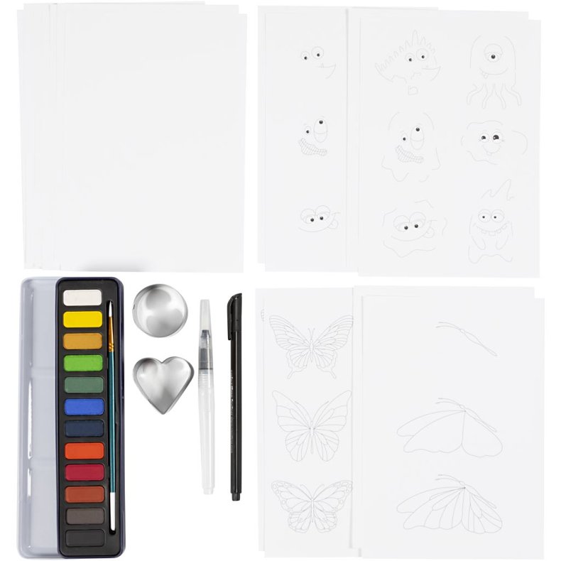 DIY Kit Akvarel, 1 pk.